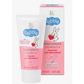 Bebble Зубная паста с ароматом КЛУБНИКИ 50 ml (6 мес.+)